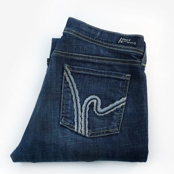 Citizens Of Humanity Denim - CITIZENS OF HUMANITY Low Rise Straight Leg Jeans